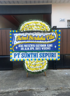 Papan Bunga Duka di Jemaja